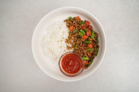 Thai Style Pork & Fluffy Jasmine Rice