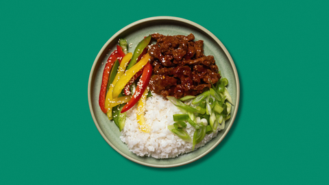 Sticky Korean Style Beef