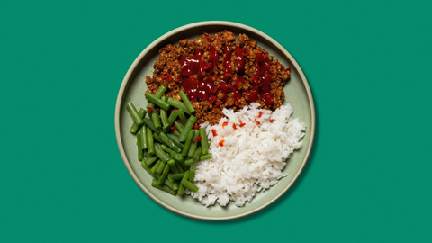 Thai Style Pork & Fluffy Jasmine Rice